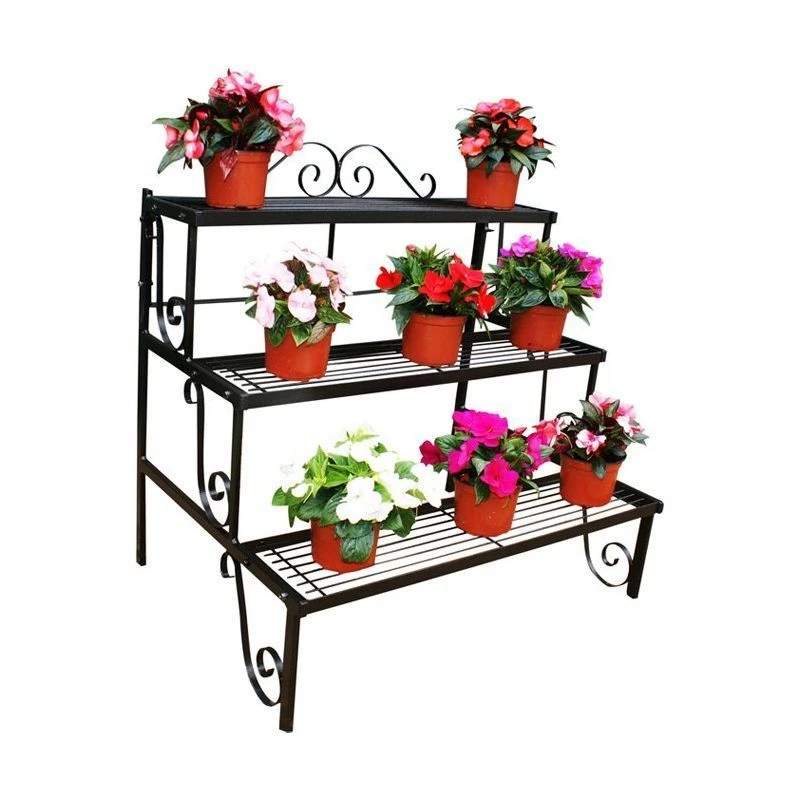 Plant Pot Stand, 3 Shelves 3 Plant Pot Stand, 3 Shelves