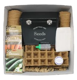 Gardening Gift Set With Seed Storage Tin
