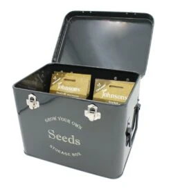 Black Seed Packet Storage Tin