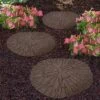 Cracked Log Stepping Stone 2 Cracked Log Stepping Stone -Outdoor Garden Care Shop cracked log stepping stone b 1