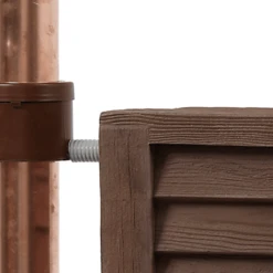 Woody Wall Water Butt -Outdoor Garden Care Shop darkwoodwood water butt drain