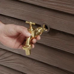 Woody Wall Water Butt -Outdoor Garden Care Shop darkwoodwood water butt tap