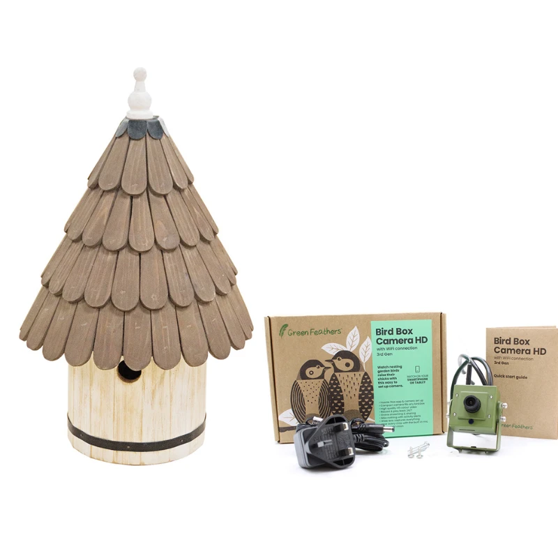 Dovecote Nest Box And Wi-fi Camera Gift Set 3 Dovecote Nest Box And Wi-fi Camera Gift Set