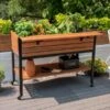 Raised Garden Planter For Flowers Or Vegetables