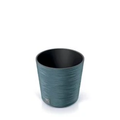 Round Flowerpots Indoor Or Outdoor Recycled Fora Eco -Outdoor Garden Care Shop fora round pot blue