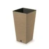 Fora Eco Tall Square Plant Pot -Outdoor Garden Care Shop fora square tall plant pot natural 1 1