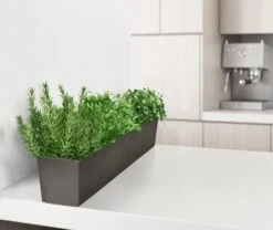 Window Box Table Top Trough Planter Sonata Made From Recycled Rubber