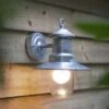 Garden Light - St Ives Ships Light - Galvanised -Outdoor Garden Care Shop gl008