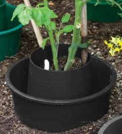 Tomato Growpots For Easy Feeding & Watering -Outdoor Garden Care Shop grow pot black