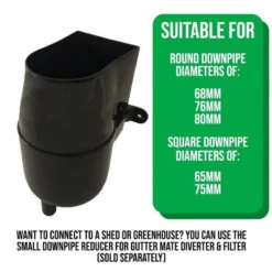 Gutter Mate Diverter & Filter -Outdoor Garden Care Shop gutter mate filter