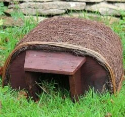 Hedgehog Haus And Wired Camera With 30m Cable Gift Set -Outdoor Garden Care Shop hedgehog haus