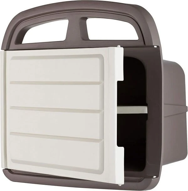 Garden Hose Storage Hanger With Accessories Compartment 5 Garden Hose Storage Hanger With Accessories Compartment - Image 3