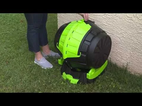 Tumbling Barrel Rolling Composter 50L 4 Tumbling Barrel Rolling Composter 50L - Image 2