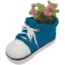 Colourful Shoe Planters