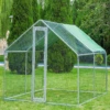 Metal Chicken Run 2 Metal Chicken Run -Outdoor Garden Care Shop metal chicken run