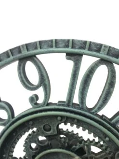 Outside Wall Clock - Newby Mechanical Verdigris 12" -Outdoor Garden Care Shop newby mechanical verdigris 12 clock