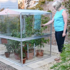 Double Tomato Greenhouse 11 Double Tomato Greenhouse -Outdoor Garden Care Shop outside tomato grow house