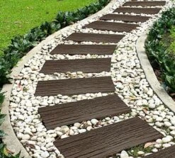 Railroad Stepping Stones -Outdoor Garden Care Shop railroad d 1