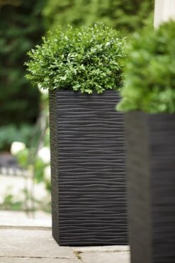 Tall Planter Made From Recyled Rubber Serenity