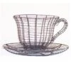 Topiary Frame - Teacup & Saucer 1 Topiary Frame - Teacup & Saucer -Outdoor Garden Care Shop tfts