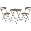 Wooden Garden Bistro Set Table And 2 Chairs -Outdoor Garden Care Shop wooden bistro set