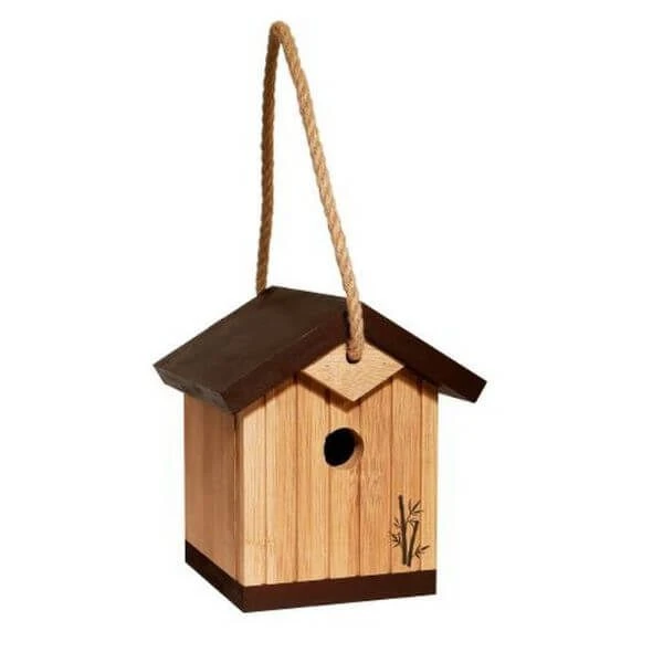 Wren Bamboo Bird House 3 Wren Bamboo Bird House