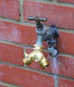 Brass Two Way Y Connector - Darlac DW110B